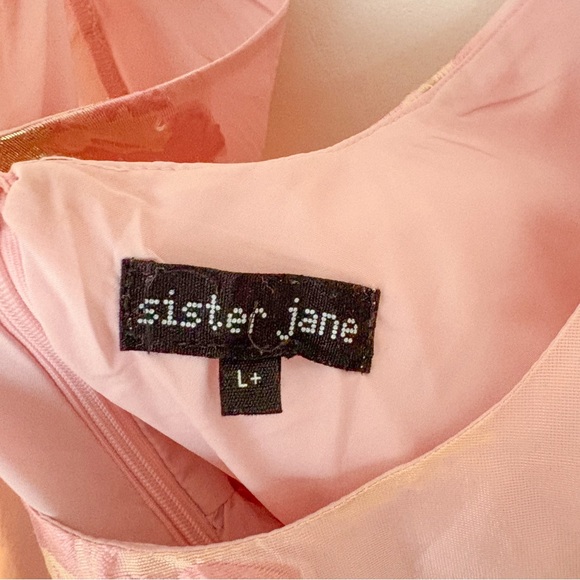 Sister Jane Pink Jacquard Mini Dress - Picture 6 of 7